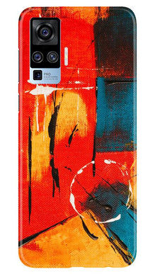 Modern Art Mobile Back Case for Vivo X50 Pro (Design - 239)