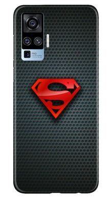 Superman Mobile Back Case for Vivo X50 Pro (Design - 247)