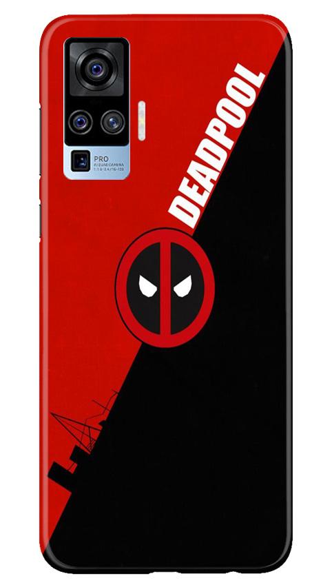 Deadpool Case for Vivo X50 Pro (Design No. 248)