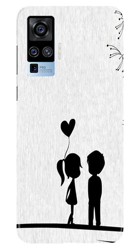 Cute Kid Couple Case for Vivo X50 Pro (Design No. 283)