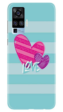 Love Mobile Back Case for Vivo X50 Pro (Design - 299)