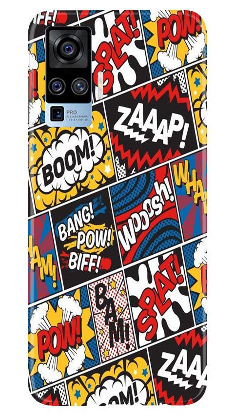 Boom Mobile Back Case for Vivo X50 Pro (Design - 302)