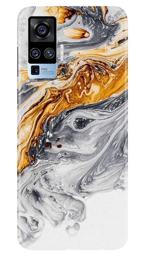 Marble Texture Mobile Back Case for Vivo X50 Pro (Design - 310)