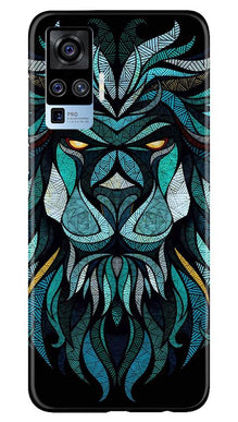 Lion Mobile Back Case for Vivo X50 Pro (Design - 314)