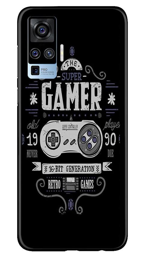 Gamer Mobile Back Case for Vivo X50 Pro (Design - 330)
