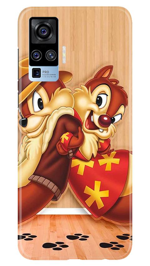 Chip n Dale Mobile Back Case for Vivo X50 Pro (Design - 335)