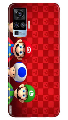 Mario Mobile Back Case for Vivo X50 Pro (Design - 337)