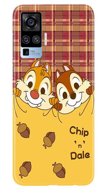 Chip n Dale Mobile Back Case for Vivo X50 Pro (Design - 342)