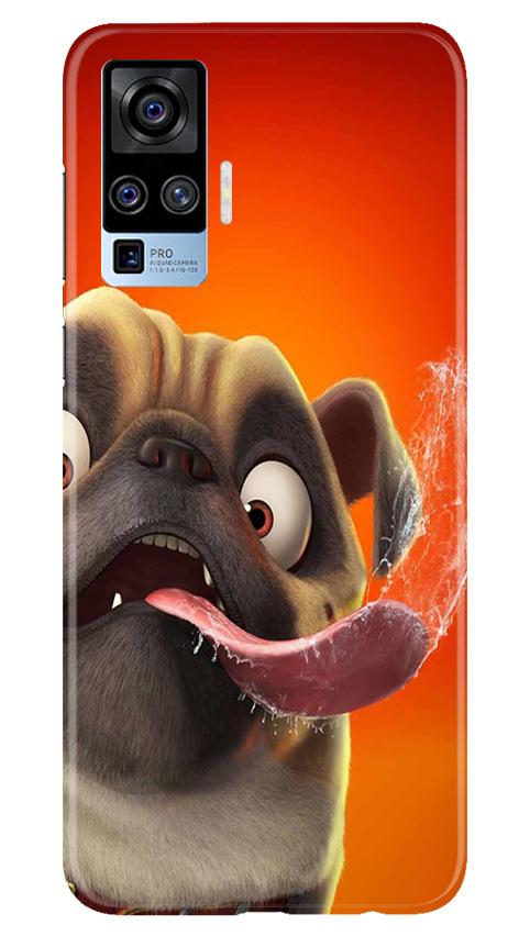 Dog Mobile Back Case for Vivo X50 Pro (Design - 343)