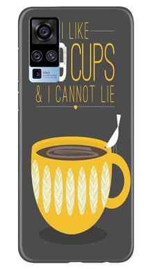 Big Cups Coffee Mobile Back Case for Vivo X50 Pro (Design - 352)