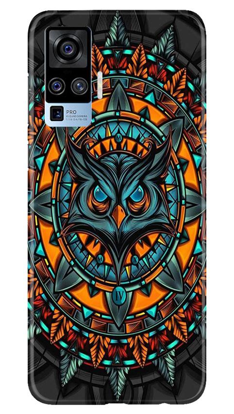 Owl Mobile Back Case for Vivo X50 Pro (Design - 360)