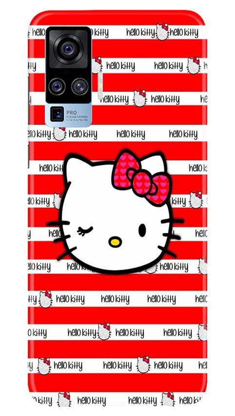 Hello Kitty Mobile Back Case for Vivo X50 Pro (Design - 364)