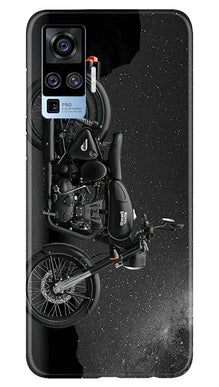 Royal Enfield Mobile Back Case for Vivo X50 Pro (Design - 381)