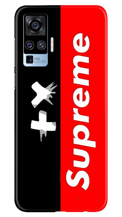 Supreme Mobile Back Case for Vivo X50 Pro (Design - 389)