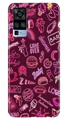 Party Theme Mobile Back Case for Vivo X50 Pro (Design - 392)