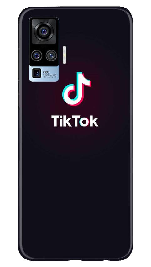 Tiktok Mobile Back Case for Vivo X50 Pro (Design - 396)