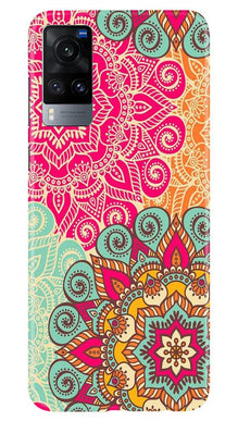 Rangoli art Mobile Back Case for Vivo X60 (Design - 6)