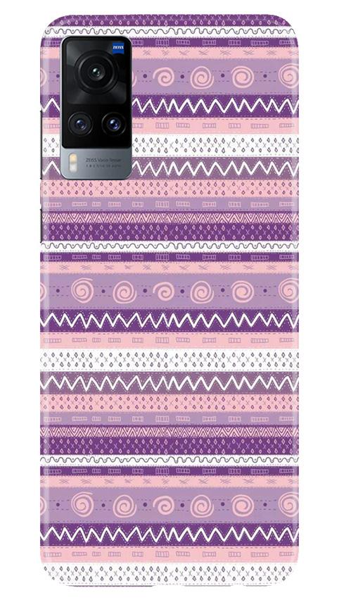 Zigzag line pattern3 Case for Vivo X60