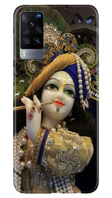 Lord Krishna3 Mobile Back Case for Vivo X60 (Design - 18)