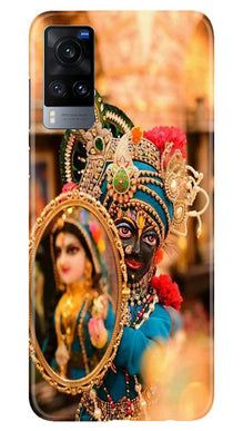 Lord Krishna5 Mobile Back Case for Vivo X60 (Design - 20)