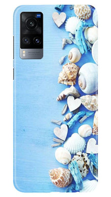 Sea Shells2 Mobile Back Case for Vivo X60 (Design - 64)