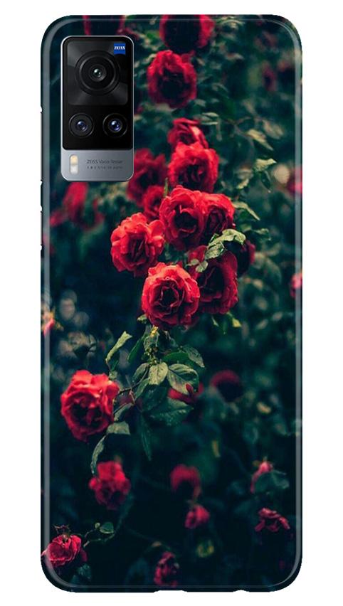 Red Rose Case for Vivo X60
