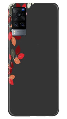 Grey Background Mobile Back Case for Vivo X60 (Design - 71)