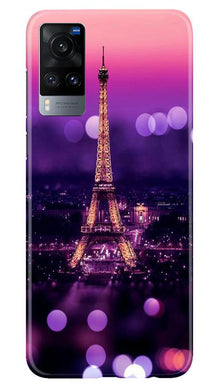 Eiffel Tower Mobile Back Case for Vivo X60 (Design - 86)
