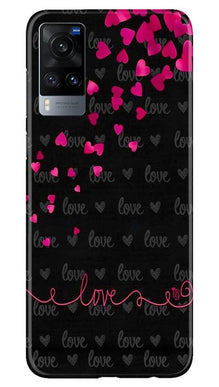 Love in Air Mobile Back Case for Vivo X60 (Design - 89)