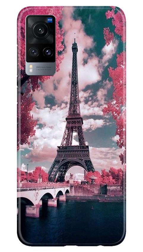 Eiffel Tower Case for Vivo X60  (Design - 101)