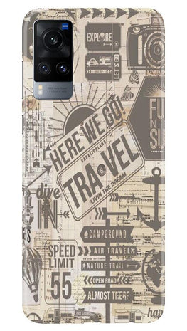 Travel Case for Vivo X60(Design - 104)