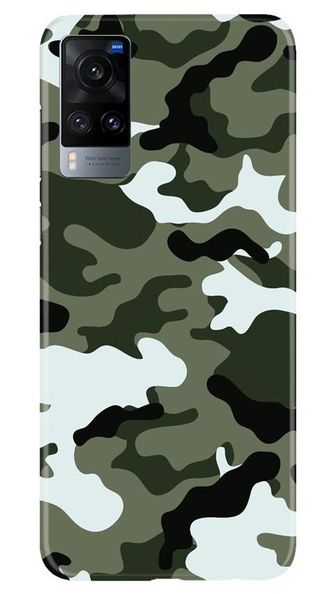 Army Camouflage Case for Vivo X60(Design - 108)