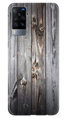 Wooden Look Mobile Back Case for Vivo X60  (Design - 114)