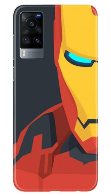 Iron Man Superhero Mobile Back Case for Vivo X60  (Design - 120)