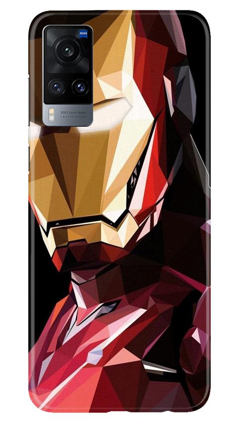 Iron Man Superhero Case for Vivo X60  (Design - 122)