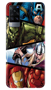 Avengers Superhero Mobile Back Case for Vivo X60  (Design - 124)