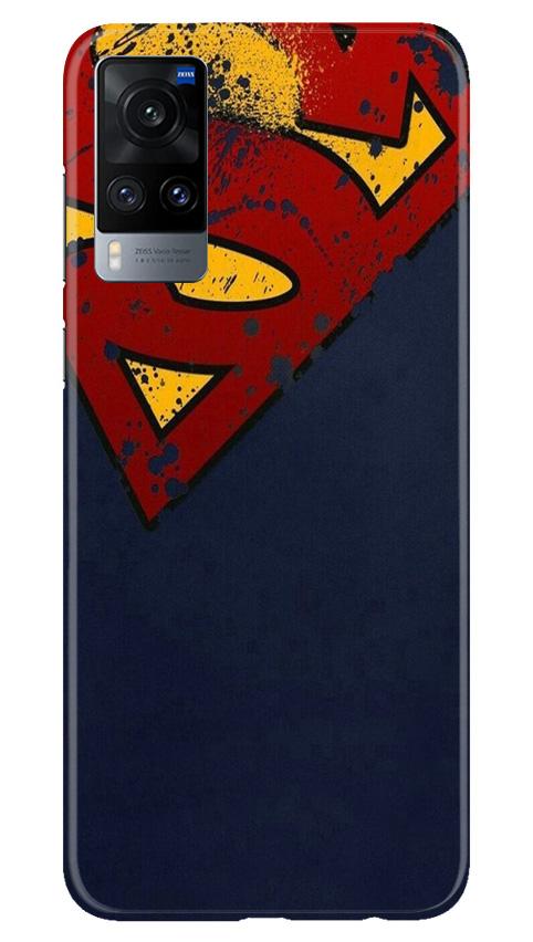 Superman Superhero Case for Vivo X60(Design - 125)