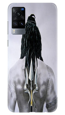 Lord Shiva Mobile Back Case for Vivo X60  (Design - 135)