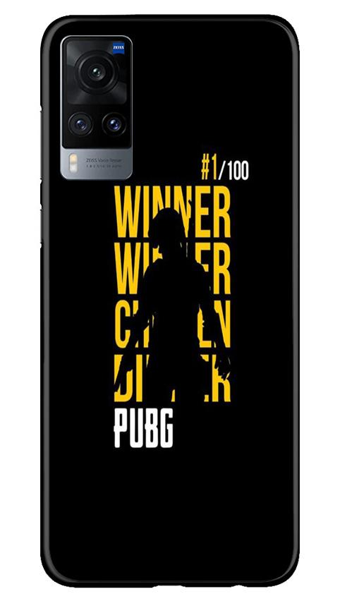 Pubg Winner Winner Case for Vivo X60(Design - 177)