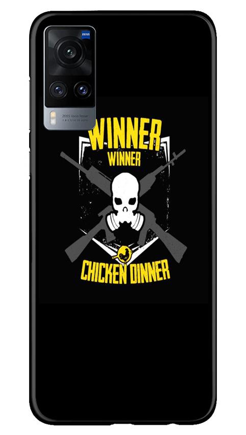 Winner Winner Chicken Dinner Case for Vivo X60  (Design - 178)