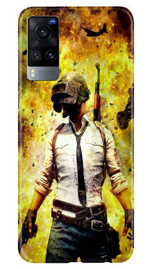 Pubg Mobile Back Case for Vivo X60  (Design - 180)