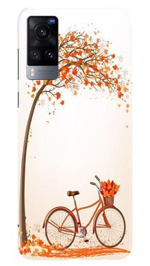 Bicycle Mobile Back Case for Vivo X60 (Design - 192)