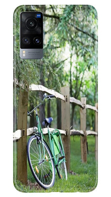 Bicycle Mobile Back Case for Vivo X60 (Design - 208)