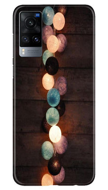 Party Lights Mobile Back Case for Vivo X60 (Design - 209)