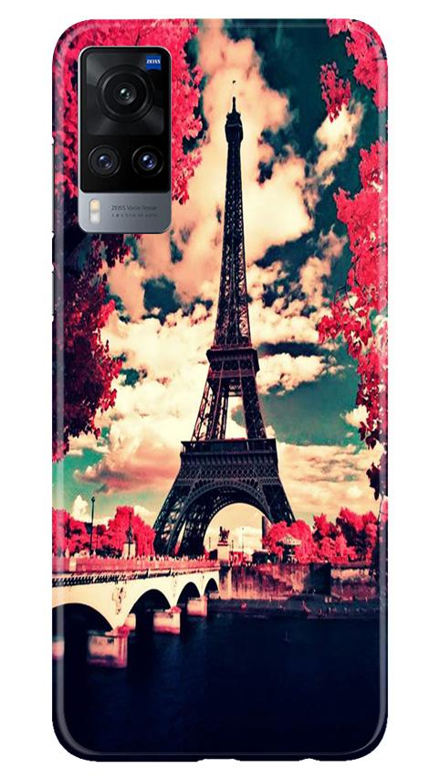 Eiffel Tower Case for Vivo X60 (Design No. 212)
