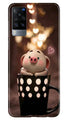Cute Bunny Case for Vivo X60 (Design No. 213)