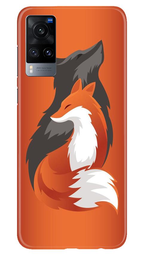 Wolf  Case for Vivo X60 (Design No. 224)