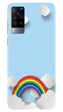 Rainbow Mobile Back Case for Vivo X60 (Design - 225)