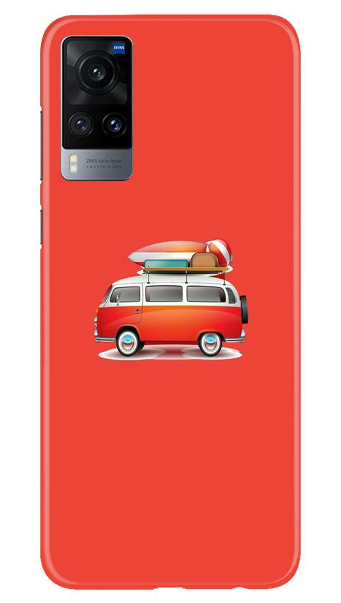 Travel Bus Case for Vivo X60 (Design No. 258)