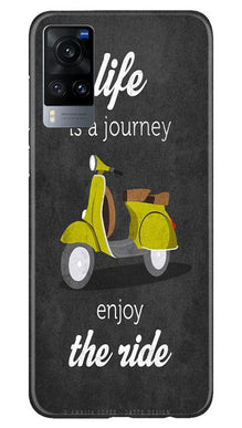 Life is a Journey Mobile Back Case for Vivo X60 (Design - 261)